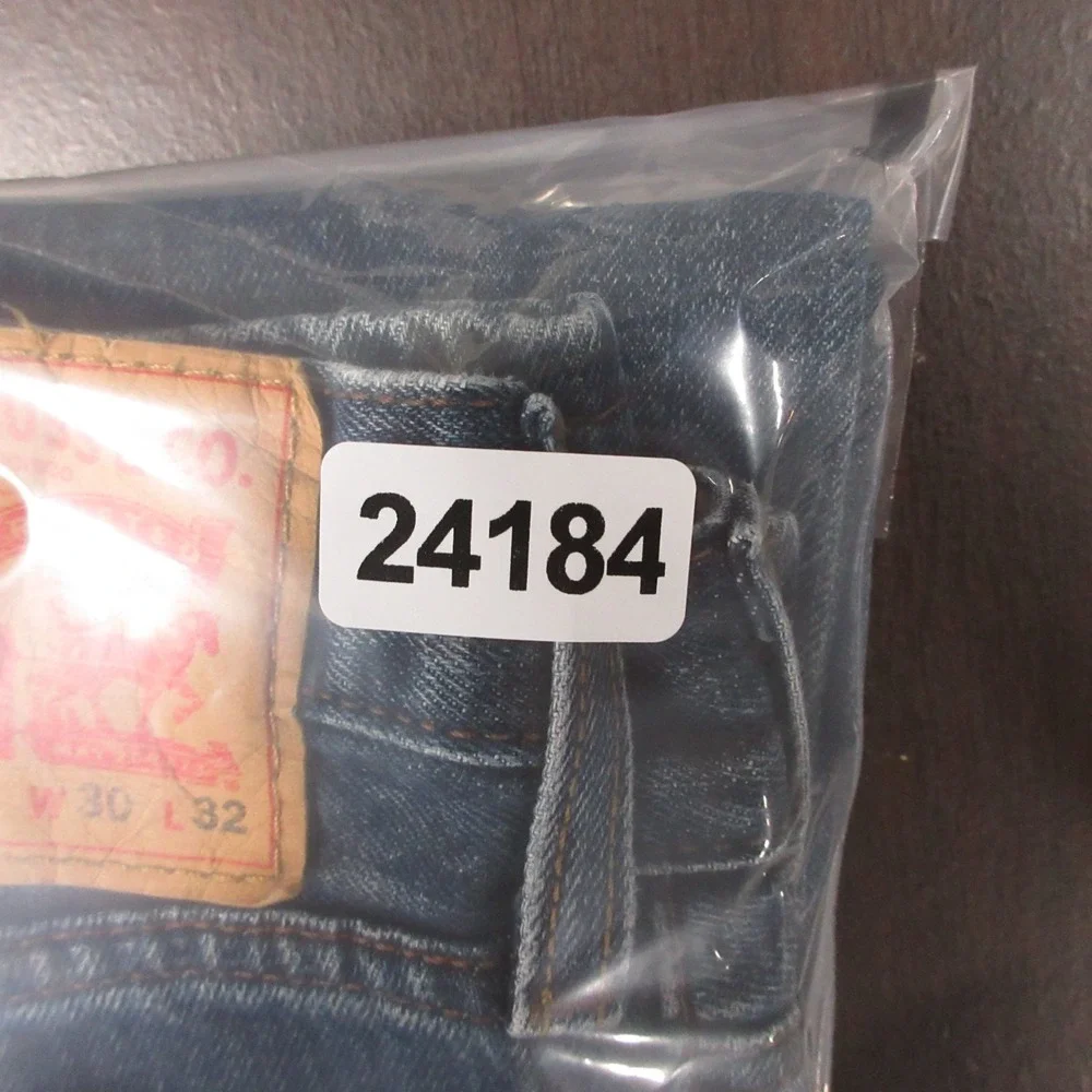 Levis Jeans Mens 30x32 Blue 527 Slim Bootcut Western Cowboy Rodeo Denim Pants
